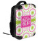 Pink & Green Suzani 18" Hard Shell Backpacks - ANGLED VIEW