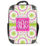 Pink & Green Suzani 18" Hard Shell Backpack (Personalized)