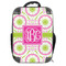 Pink & Green Suzani 18" Hard Shell Backpacks - FRONT