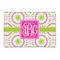 Pink & Green Suzani 2' x 3' Indoor Area Rug (Personalized)