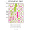 Pink & Green Suzani 2'x3' Indoor Area Rugs - Size Chart