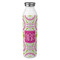 Pink & Green Suzani 20oz Stainless Steel Water Bottle - Full Print (Personalized)