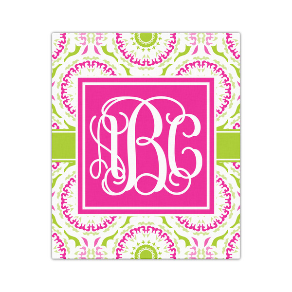 Pink & Green Suzani 20x24 - Canvas Print - Front View