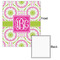 Pink & Green Suzani 20x24 - Matte Poster - Front & Back