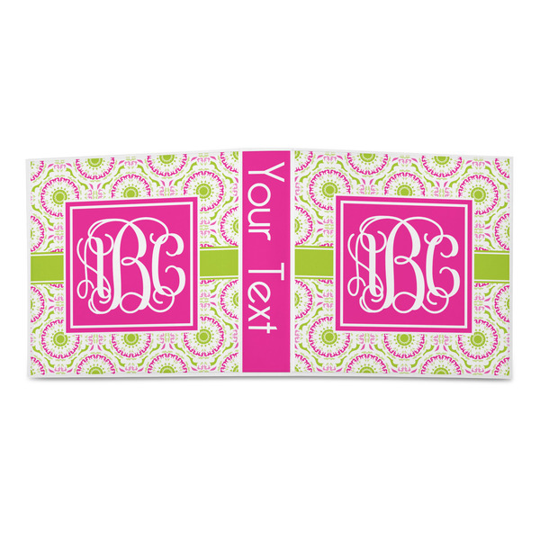 Pink & Green Suzani 3-Ring Binder Approval- 2in