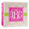 Pink & Green Suzani 3-Ring Binder - 2 inch (Personalized)