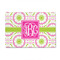 Pink & Green Suzani 4'x6' Indoor Area Rugs - Main