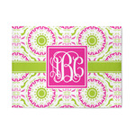 Pink & Green Suzani Area Rug (Personalized)