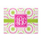 Pink & Green Suzani 5' x 7' Patio Rug (Personalized)