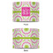 Pink & Green Suzani 8" Drum Lampshade - APPROVAL (Fabric)