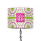 Pink & Green Suzani 8" Drum Lamp Shade - Fabric (Personalized)