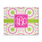 Pink & Green Suzani 8'x10' Patio Rug - Front/Main