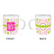 Pink & Green Suzani Acrylic Kids Mug (Personalized) - APPROVAL