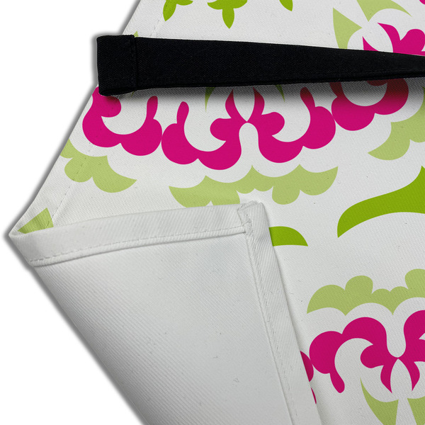 Pink & Green Suzani Apron - (Detail)