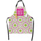 Pink & Green Suzani Apron With Pockets w/ Monogram
