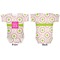 Pink & Green Suzani Baby Bodysuit Approval