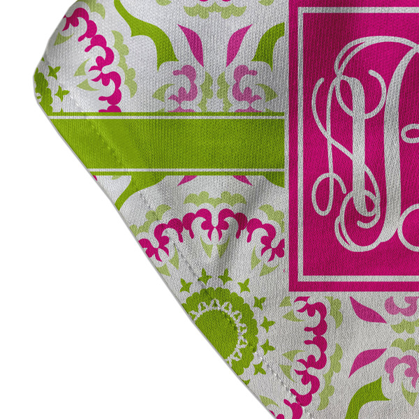 Pink & Green Suzani Bandana Detail