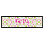 Pink & Green Suzani Bar Mat (Personalized)