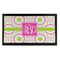 Pink & Green Suzani Bar Mat - Small (Personalized)