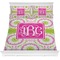 Pink & Green Suzani Comforter Set - Full / Queen (Personalized)