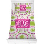 Pink & Green Suzani Comforter Set - Twin (Personalized)