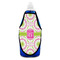 Pink & Green Suzani Bottle Apron - Soap - FRONT