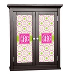 Pink & Green Suzani Cabinet Decal - Small (Personalized)