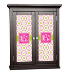 Pink & Green Suzani Cabinet Decal - Small (Personalized)
