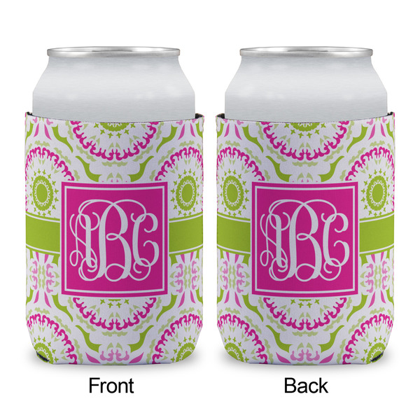 Pink & Green Suzani Can Sleeve - APPROVAL (single)