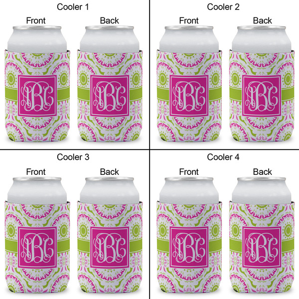 Pink & Green Suzani Can Sleeve (Approval)