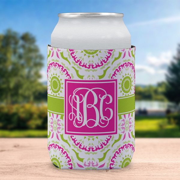 Pink & Green Suzani Can Sleeve - LIFESTYLE (single)