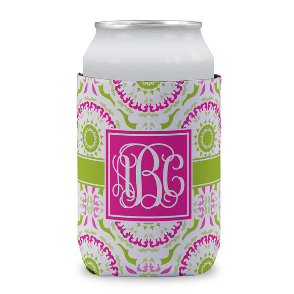 Pink & Green Suzani Can Sleeve