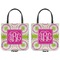 Pink & Green Suzani Canvas Tote - Front and Back