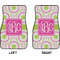 Pink & Green Suzani Car Mat Front - Approval
