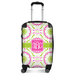 Pink & Green Suzani Suitcase - 20" Carry On (Personalized)
