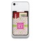 Pink & Green Suzani Cell Phone Credit Card Holder w/ Phone