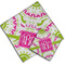 Pink & Green Suzani Cloth Napkins - Personalized Lunch & Dinner (PARENT MAIN)