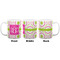 Pink & Green Suzani Coffee Mug - 11 oz - White APPROVAL