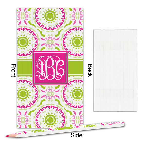 Pink & Green Suzani Colored Pencils - Approval