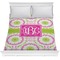 Pink & Green Suzani Comforter (Queen)
