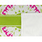Pink & Green Suzani Cooling Towel- Detail