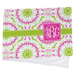 Pink & Green Suzani Cooling Towel (Personalized)