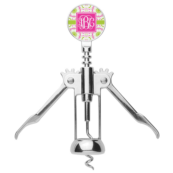 Pink & Green Suzani Corkscrew - Alt