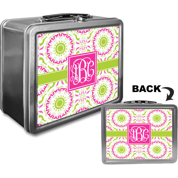 Pink & Green Suzani Custom Lunch Box / Tin Approval