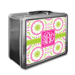 Pink & Green Suzani Lunch Box (Personalized)