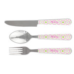 Pink & Green Suzani Cutlery Set (Personalized)