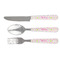 Pink & Green Suzani Cutlery Set - FRONT