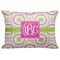 Pink & Green Suzani Decorative Baby Pillowcase - 16"x12" (Personalized)