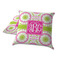 Pink & Green Suzani Decorative Pillow Case - TWO