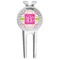 Pink & Green Suzani Golf Divot Tool & Ball Marker (Personalized)